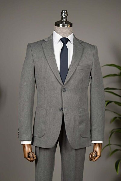 Terzi Ayhan Classics Torba Cep Suit Smoked
