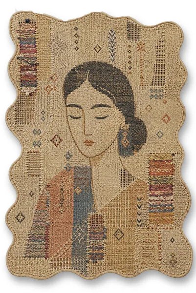 Rugs Modern Halı Sdt Fish Theme Patterned Modern Woven Base Decorative Carpet...
