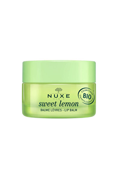 Nuxe Balsam de buze BIO Lămâie dulce Nuxe, 15 g