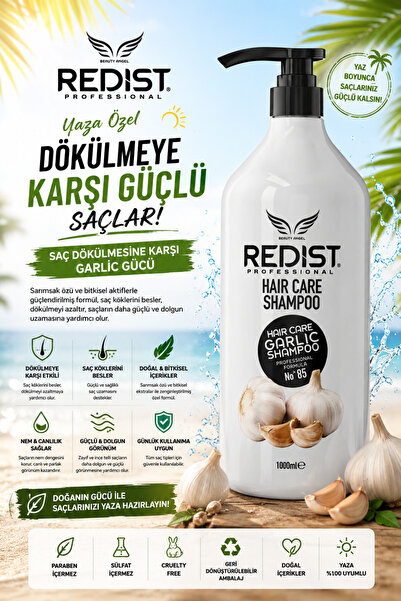 Redist Dökülen ve Geç Uzayan Saçlar Için Sarımsak Içerikli Saç Dökülmesi Karş...