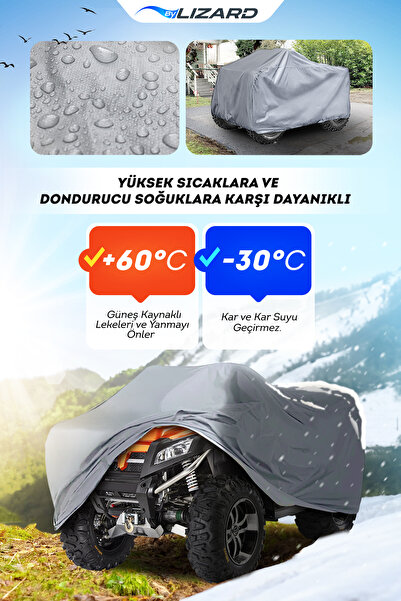 ByLizard 400atv Uyumlu Su Geçirmez Atv Brandası