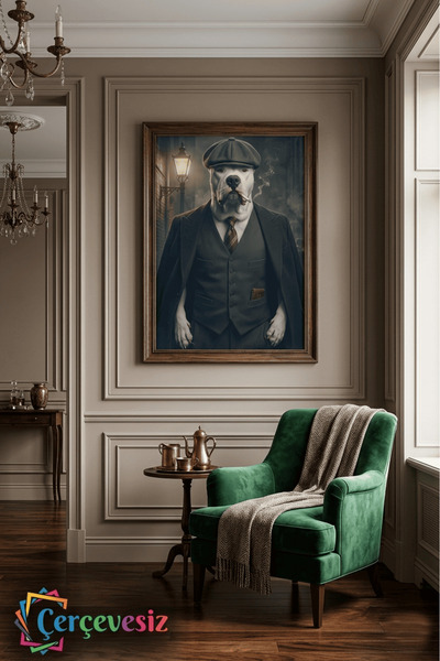 fingerjewerly Estetik Evcil Hayvanlar Dekor Poster Hayvan Çerçevesiz Tablo