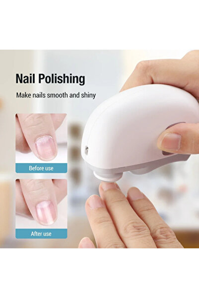 Choice Electric Nail Clipper Grinding and Polishing with Light Automatic Nail...