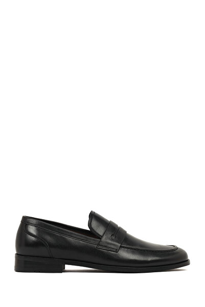 Derimod Loafer clasic din piele neagră pentru bărbați 26SFD602718