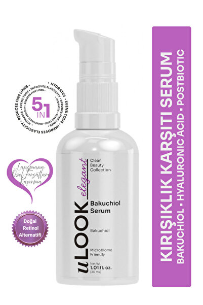 uLOOK Anti-Wrinkle Bakuchiol Serum |   Natural Retinol Alternative Anti-Aging...
