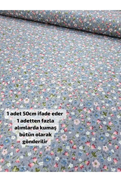 daisy star Poplin kumaş Kırkyama için uygundur ( çiçek desen 50 x 170 )