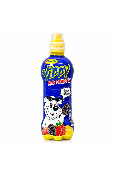 RAUCH Yippy Red Berries Meyveli İçecek 330 mL Akıllı Kapak Pet Şişe (12'li Koli)