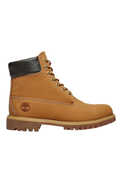 Timberland Cizme galbene pentru bărbați, premium, de 6 inci, cu șireturi, imp...