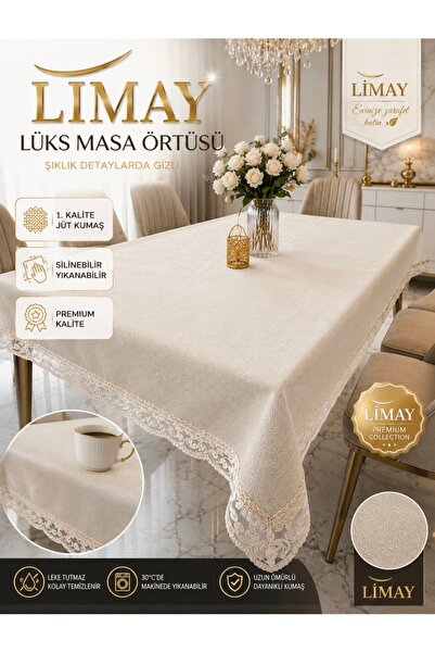 LİMAY JÜT KUMAŞ LÜKS MASA ÖRTÜSÜ
