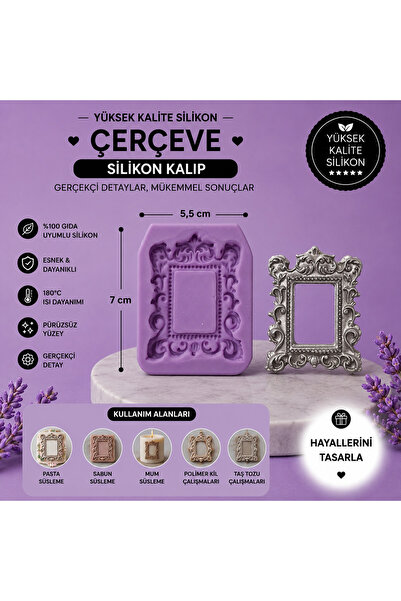 Dr.Paste Silikon Kalıp 4 Cm Çerçeve