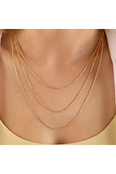 Sembol Gold 14 Ayar Altın 50 cm Gurmet Zincir 2.0 mm