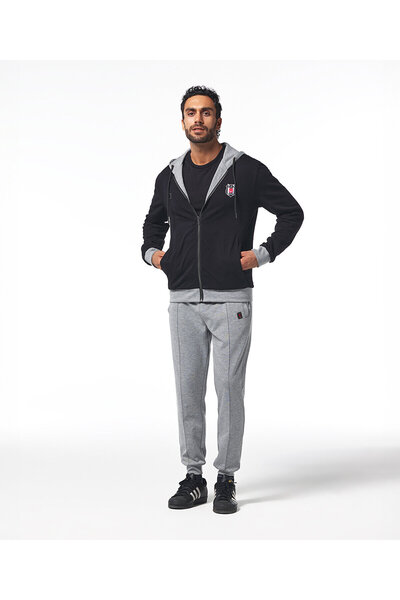 Kartal Yuvası BEŞİKTAŞ ERKEK ÇİFT TARAFLI KAPÜŞONLU FERMUARLI SWEATSHIRT 7425...