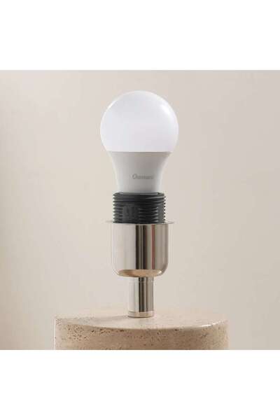 PAN HOME لمبة LED من Osthraco 7 واط E27 قابلة للتعتيم بضوء النهار 6.5x11 سم -...