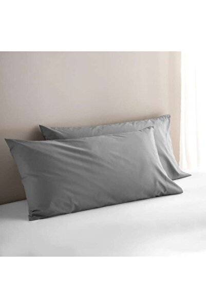 PAN HOME Retreat 2-piece Pillow Case Set 50x90cm - Storm Grey