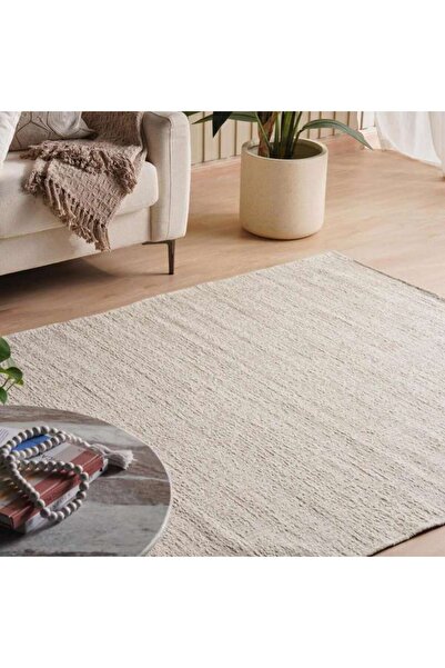 PAN HOME سجادة ريجاليا منسوجة 200×300 سم - لون عاجي