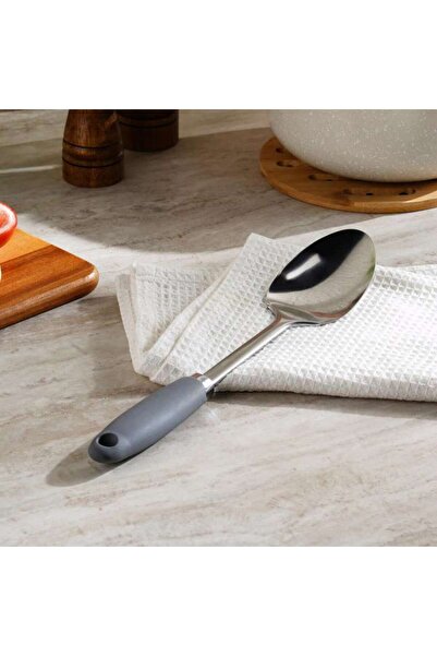 PAN HOME Aira Solid Spoon 31x6.5cm -Grey