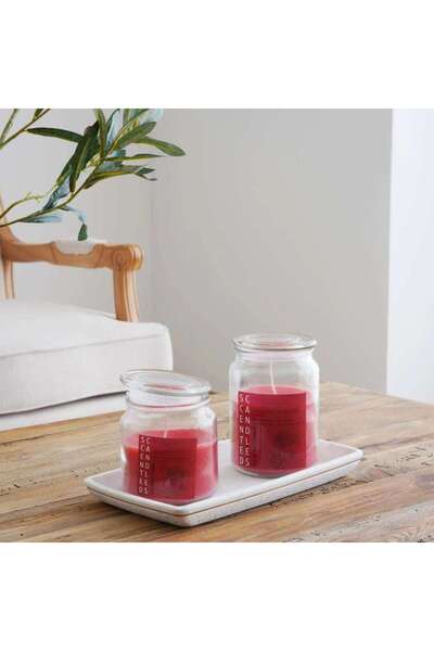 PAN HOME Indulgence Blackberry Cinnamon Jar Candle 420gm - 30 Hrs