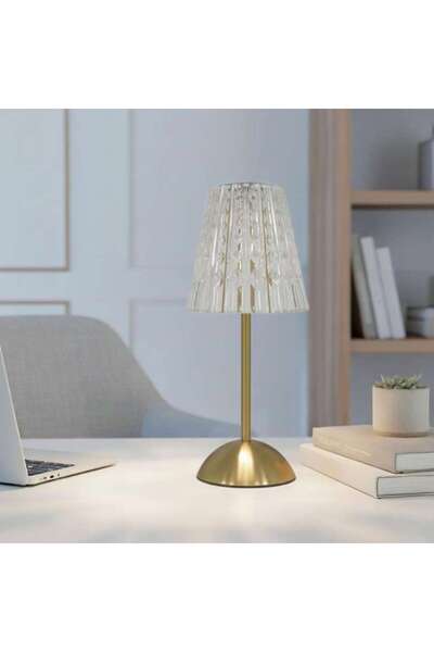 PAN HOME مصباح ليد لاسلكي يعمل باللمس من هانا، بطارية 2000 مللي أمبير، 13×30 ...