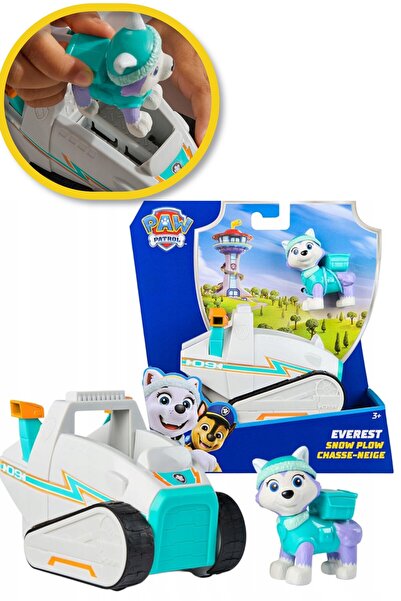 TOYFEST Paw Patrol Görev Aracı ve Kahraman Seti - Everest - 15 cm