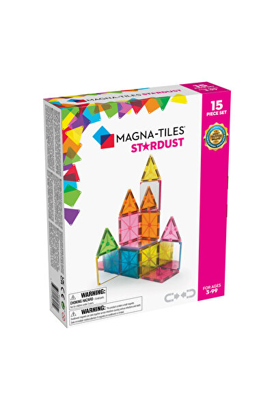 Magna Tiles MAGNA-TILES® - Stardust Manyetik Bloklar - 15 Parça