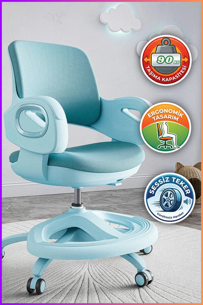 Karr Kids Olinda Ergonomik Çocuk Çalışma Koltuğu