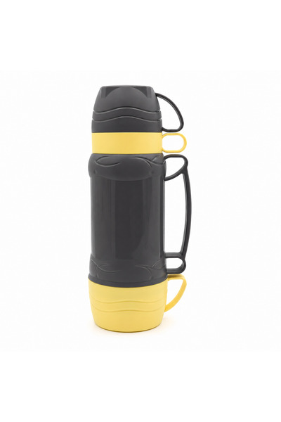Day Days Termos vacuum flask cu pahare incluse - Capacitate 1.0L, pentru băut...