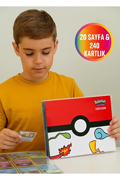 TOYFEST Collector Pokemon Card Album - Card Holder - Poketop (240 Card Holder)