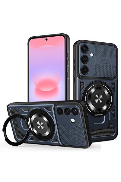 SKYDDAR INNOVATION Husă pentru Samsung Galaxy A37 5G, RuggedCam, inel magneti...
