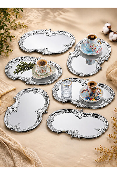 Maglor 6-Piece Artnova - Silen Model Silver Color Stainless Steel 20X31 cm Co...