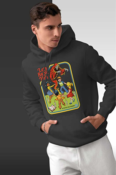 buzagi tasarım ürünleri Raise Oversize Hooded Unisex Sweatshirt
