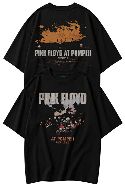 Fuddy Moda Unisex Pink Floyd u Pompeji – MCMLXXII Majica sa leđima Štampano, ...