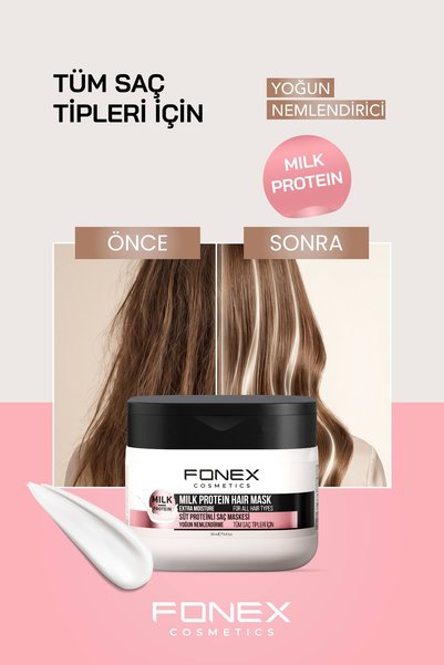 Fonex Hair Mask Milk Protein 500 ml