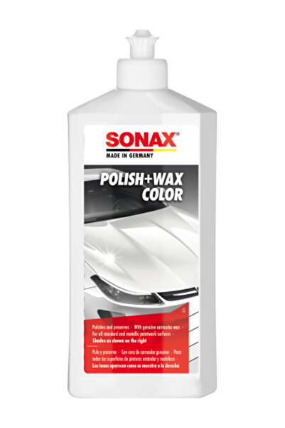 Sonax Pastă de lustruit cu ceară Nano Pro, albă, 500 ml