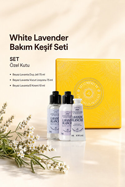 L'Occitane White Lavander Keşif Seti