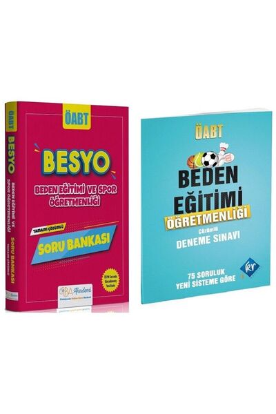 CBA Akademi SÜPER FİYAT - CBA Yayınları ÖABT Beden Eğitimi BESYO Soru + KR Ak...