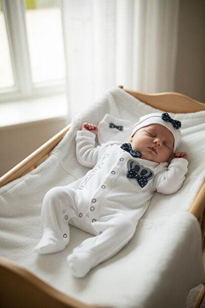 dadams baby King Bebek tulum şapkalı