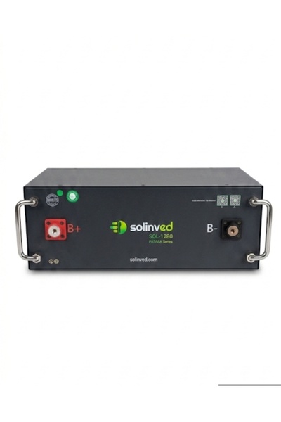 SOLİNVED patara serisi 12.8 V 100Ah Lityum Akü