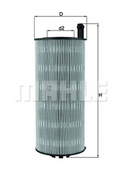 Mahle Original Φίλτρο λαδιού OX 423/9D
