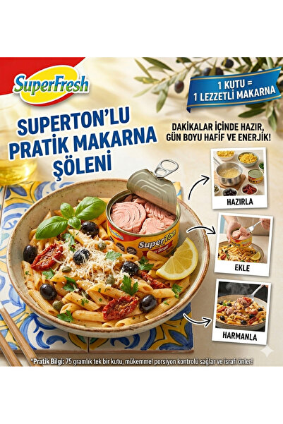 SuperFresh Süper Ton Balığı 75 Gr X 12 Adet