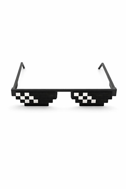 OEM Pixel Thug Life Gözlük | Deal With It 8-Bit Piksel Tasarım | Eğlenceli Pa...