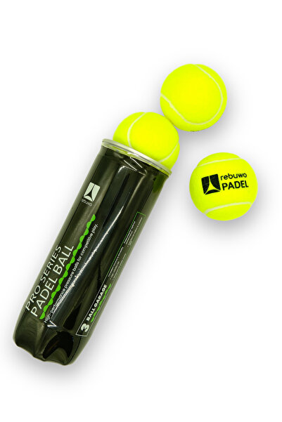 Rebuwo 3'lü Padel Topu - Profesyonel Basınçlı Padel Top