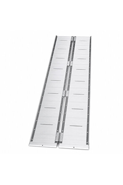 Generic Foldable Wheelchair Ramp 6, Aluminum Portable Mobility Ramp, Non-Slip...