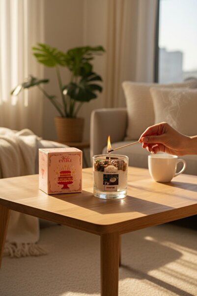 KASH Coconat Milk / Scented Soy Wax Candle / H.CEVİZİ SÜTÜ MUM