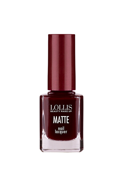 Lollis Nail Lacquer Oje Mat Uzun Süre Kalıcı Hızlı Kuruyan Yoğun Pigmentli Ma...