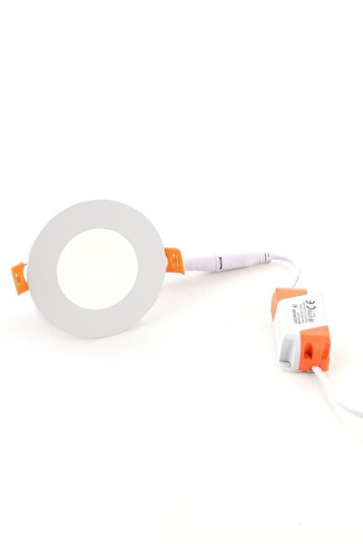 Begüsa Slim Led Panel 3w Yuvarlak Sıva Altı 4000 K