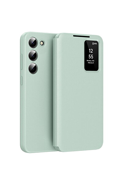 Techsuit Husă pentru Samsung Galaxy S23 Plus - Seria SmartView - Verde