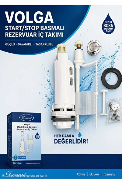 donau Volga Star/Stop Basmalı Rezervuar İç Takımı