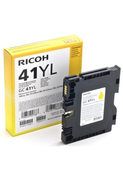 Ricoh Cartus cerneala Gel Yellow 600 GC 41YL