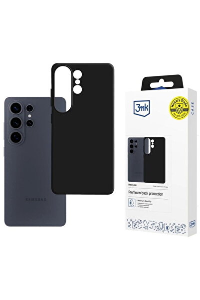 3MK Θήκη για Samsung Galaxy S26 Ultra - Ματ Θήκη - Μαύρο