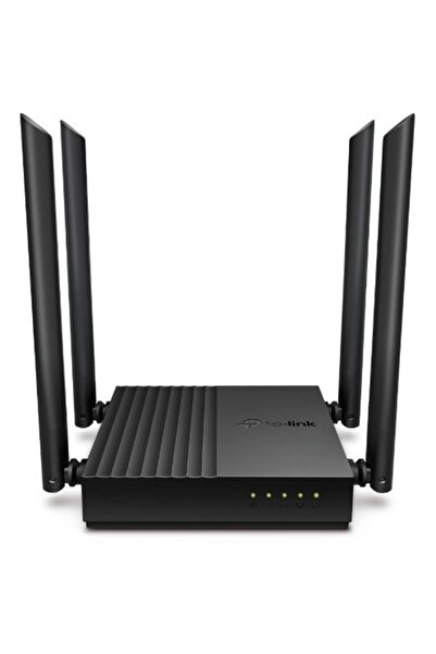 TP-LINK 1200Mbps, MU-MIMO, 4 porturi Gigabit, 4 antene externe, Dual Band AC1200